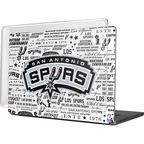 NBA San Antonio Spurs Historic Blast MacBook Cases