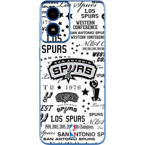 NBA San Antonio Spurs Historic Blast Moto G Play 4G (2024) Skin