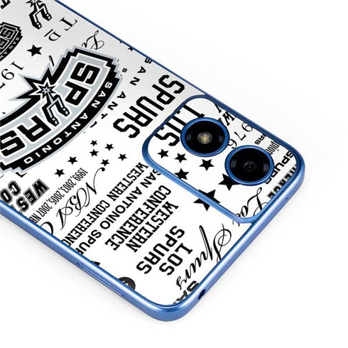 NBA San Antonio Spurs Historic Blast Moto G Play 4G (2024) Skin