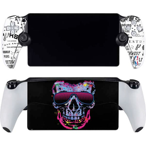 NBA San Antonio Spurs Historic Blast PlayStation Portal Remote Player Skin