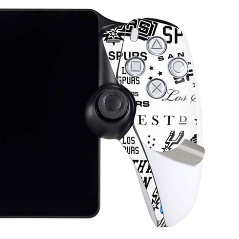 NBA San Antonio Spurs Historic Blast PlayStation Portal Remote Player Skin