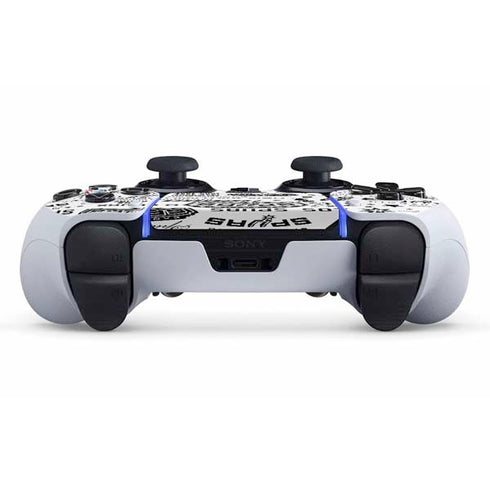 NBA San Antonio Spurs Historic Blast PS5 DualSense Edge Pro Controller Skin