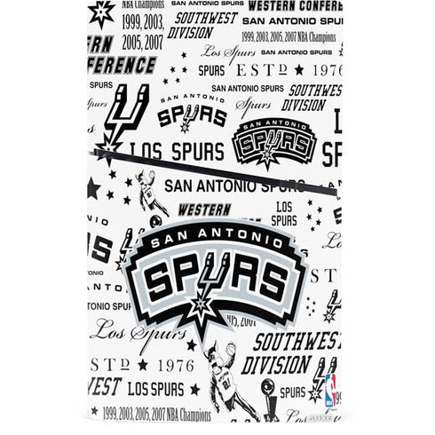 NBA San Antonio Spurs Historic Blast PS5 Slim Digital Edition Console Skin