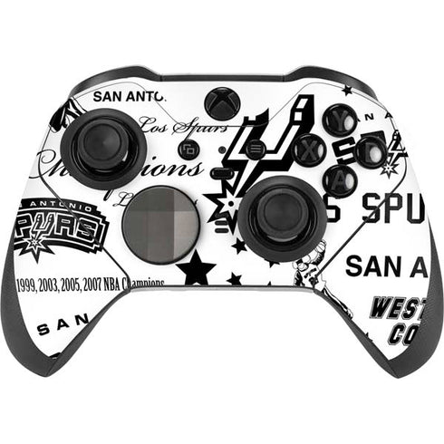 NBA San Antonio Spurs Historic Blast Xbox Elite Wireless Controller Series 2 Skin