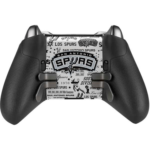 NBA San Antonio Spurs Historic Blast Xbox Elite Wireless Controller Series 2 Skin