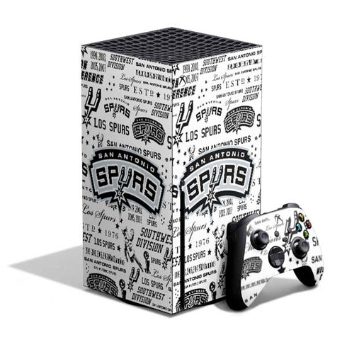 NBA San Antonio Spurs Historic Blast Xbox Series X Bundle Skin
