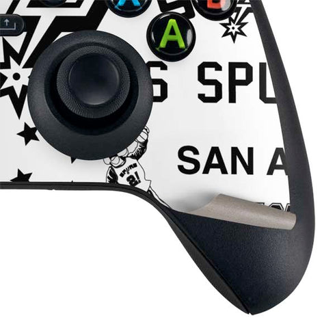 NBA San Antonio Spurs Historic Blast XBox Series X Digital Edition Bundle Skin
