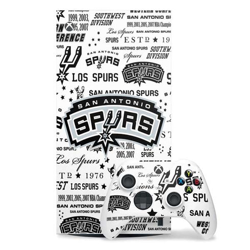 NBA San Antonio Spurs Historic Blast Xbox Series X Skins