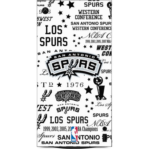 NBA San Antonio Spurs Historic Blast XBox Series X Digital Edition Console Skin