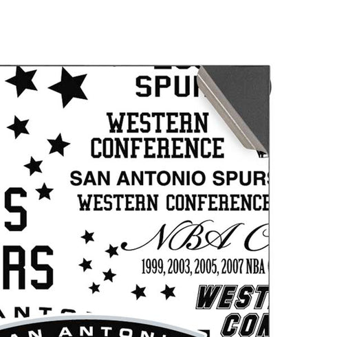 NBA San Antonio Spurs Historic Blast XBox Series X Digital Edition Console Skin
