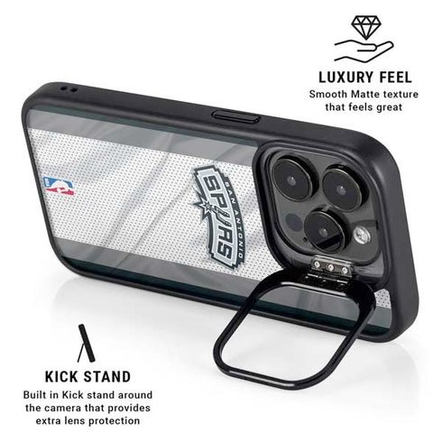 NBA San Antonio Spurs iPhone 14 Pro Kickstand Case