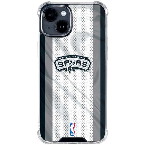 NBA San Antonio Spurs iPhone 15 Clear Case