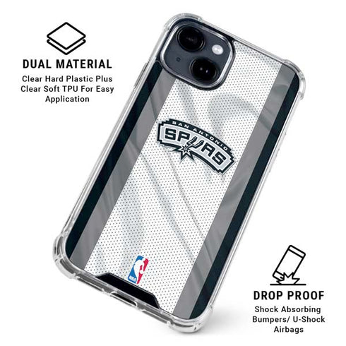 NBA San Antonio Spurs iPhone 15 Clear Case