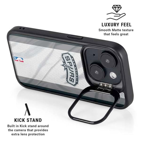 NBA San Antonio Spurs iPhone 15 Kickstand Case