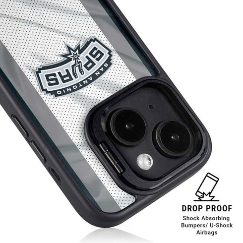 NBA San Antonio Spurs iPhone 15 Kickstand Case