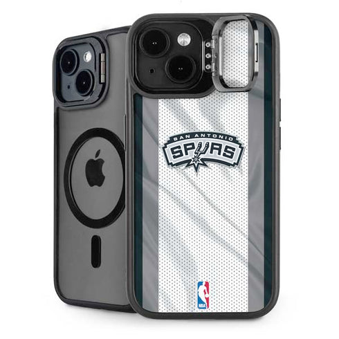 NBA San Antonio Spurs iPhone 15 Plus Kickstand Case