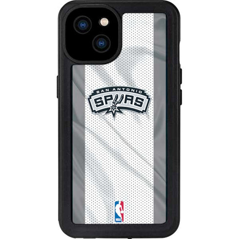 NBA San Antonio Spurs iPhone 15 Plus Waterproof Case