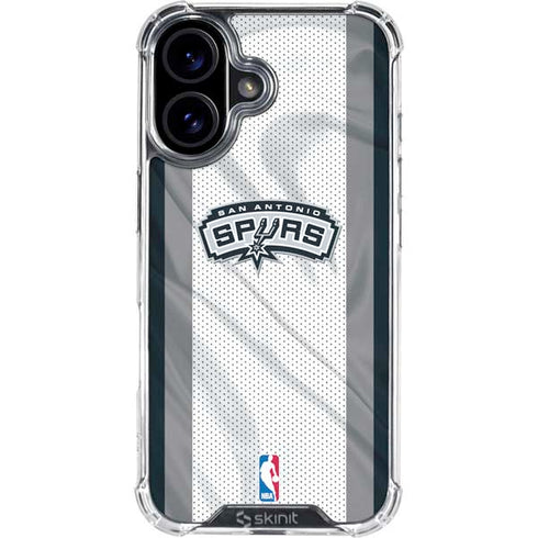 NBA San Antonio Spurs iPhone 16 Plus Clear Case