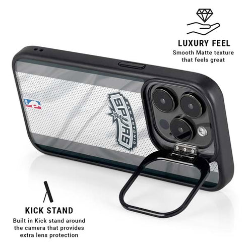 NBA San Antonio Spurs iPhone 16 Pro Kickstand Case