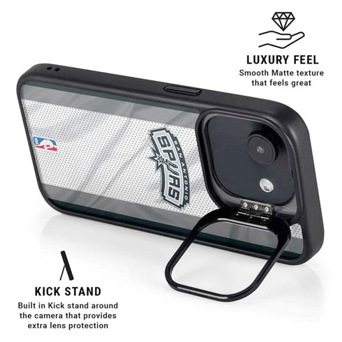 NBA San Antonio Spurs iPhone 16e Kickstand Case