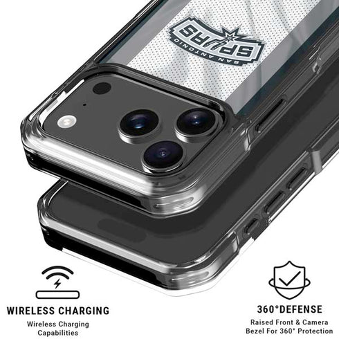 NBA San Antonio Spurs iPhone 18 Pro Clear Case