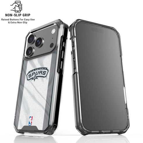 NBA San Antonio Spurs iPhone 18 Pro Clear Case