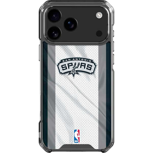 NBA San Antonio Spurs iPhone 18 Pro Max Clear Case