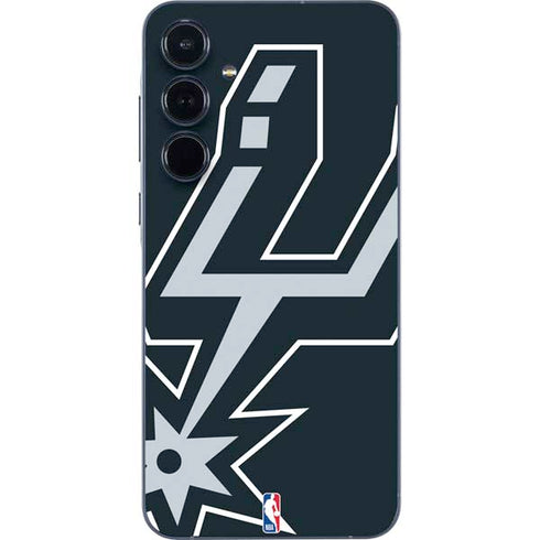 NBA San Antonio Spurs Large Logo Galaxy A55 5G Skin