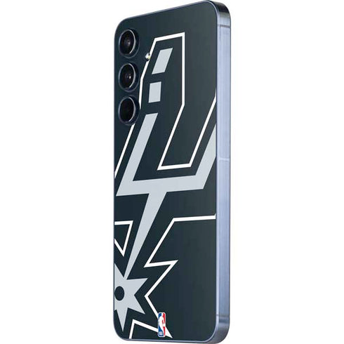 NBA San Antonio Spurs Large Logo Galaxy A55 5G Skin