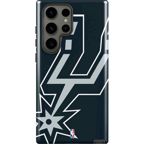 NBA San Antonio Spurs Large Logo Galaxy S23 Ultra Pro Case