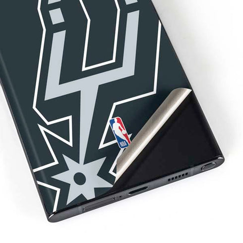 NBA San Antonio Spurs Large Logo Galaxy Skins
