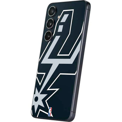 NBA San Antonio Spurs Large Logo Galaxy S25 Plus Skin