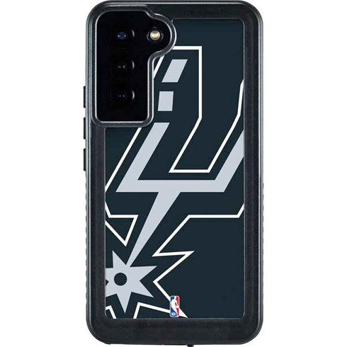 NBA San Antonio Spurs Large Logo Galaxy S24 Plus Waterproof Case