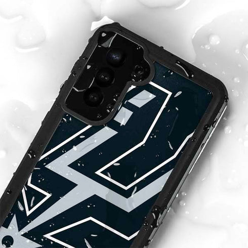 NBA San Antonio Spurs Large Logo Galaxy S24 Plus Waterproof Case