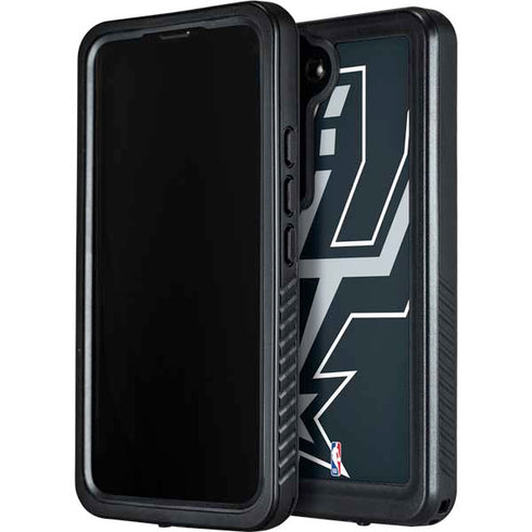 NBA San Antonio Spurs Large Logo Galaxy S24 Waterproof Case