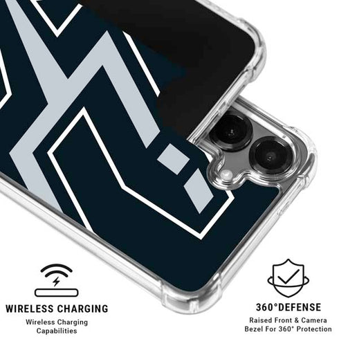NBA San Antonio Spurs Large Logo Galaxy S26 Clear Case
