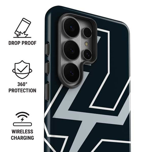 NBA San Antonio Spurs Large Logo Galaxy S26 Ultra Impact Case