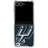 NBA San Antonio Spurs Large Logo Galaxy Z Flip7 Clear Case