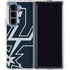 NBA San Antonio Spurs Large Logo Galaxy Z Fold5 5G Clear Case