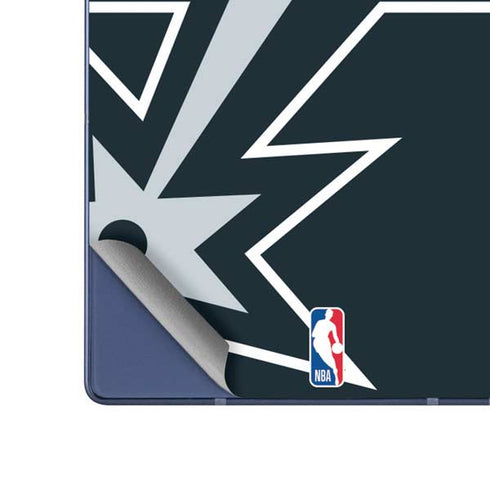 NBA San Antonio Spurs Large Logo Galaxy Z Fold6 Skin