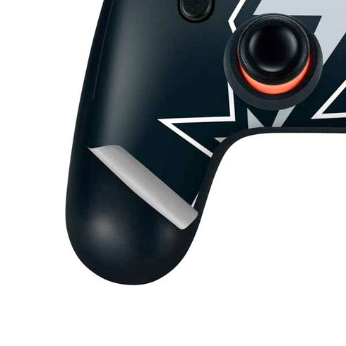NBA San Antonio Spurs Large Logo Google Stadia Controller Skin