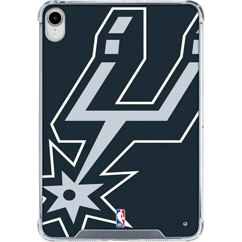 NBA San Antonio Spurs Large Logo iPad 11th Gen (2025) Clear Case