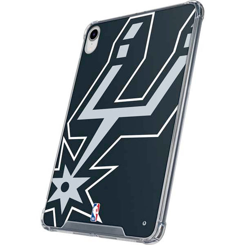 NBA San Antonio Spurs Large Logo iPad 11th Gen (2025) Clear Case