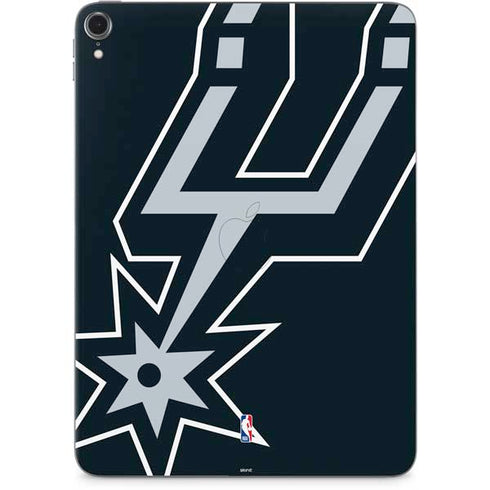 NBA San Antonio Spurs Large Logo Apple iPad Pro Skin