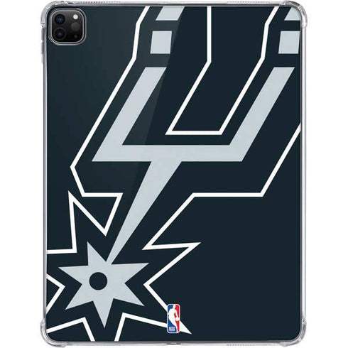 NBA San Antonio Spurs Large Logo iPad Pro 11in (2024) Clear Case