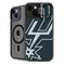 NBA San Antonio Spurs Large Logo iPhone 14 Kickstand Case
