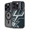 NBA San Antonio Spurs Large Logo iPhone 14 Pro Kickstand Case
