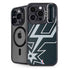 NBA San Antonio Spurs Large Logo iPhone 14 Pro Kickstand Case