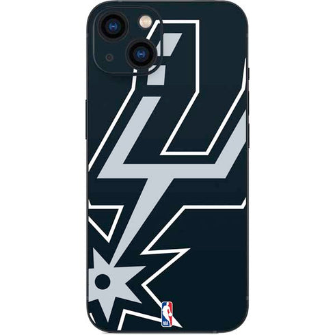 NBA San Antonio Spurs Large Logo iPhone Skins