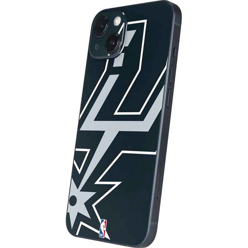 NBA San Antonio Spurs Large Logo iPhone Skins